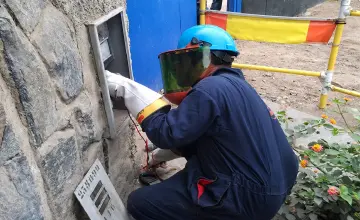Certificaciön Técnica Especializada entrenamiento cambio seguro de medidores en campo